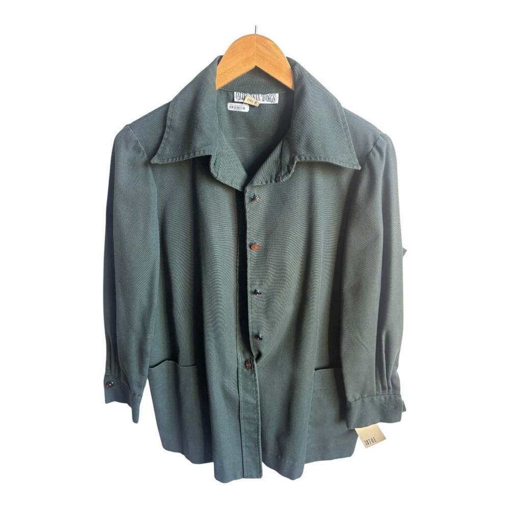 Vintage 1970s California Things Utility Jacket / Overshirt